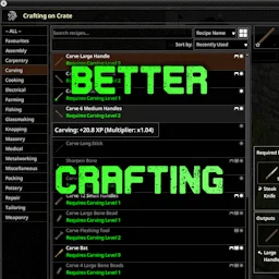 Better Crafting