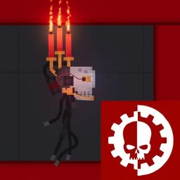 WH40K Candelabrum servo-skull