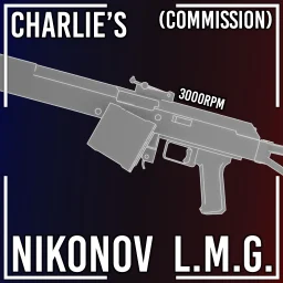 Charlie's Nikonov Machine Gun - 3000RPM by the way