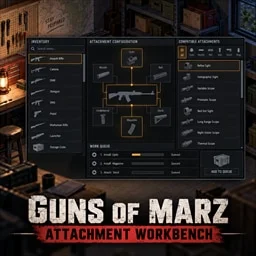 Guns of Marz: Attachment Workbench