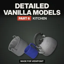 Detailed Vanilla Models - Part 6: Kitchen