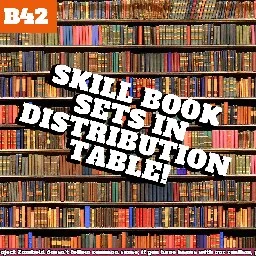 Skill Book Sets in Distribution Table!
