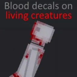 Blood Decals on living creatures fixed lol